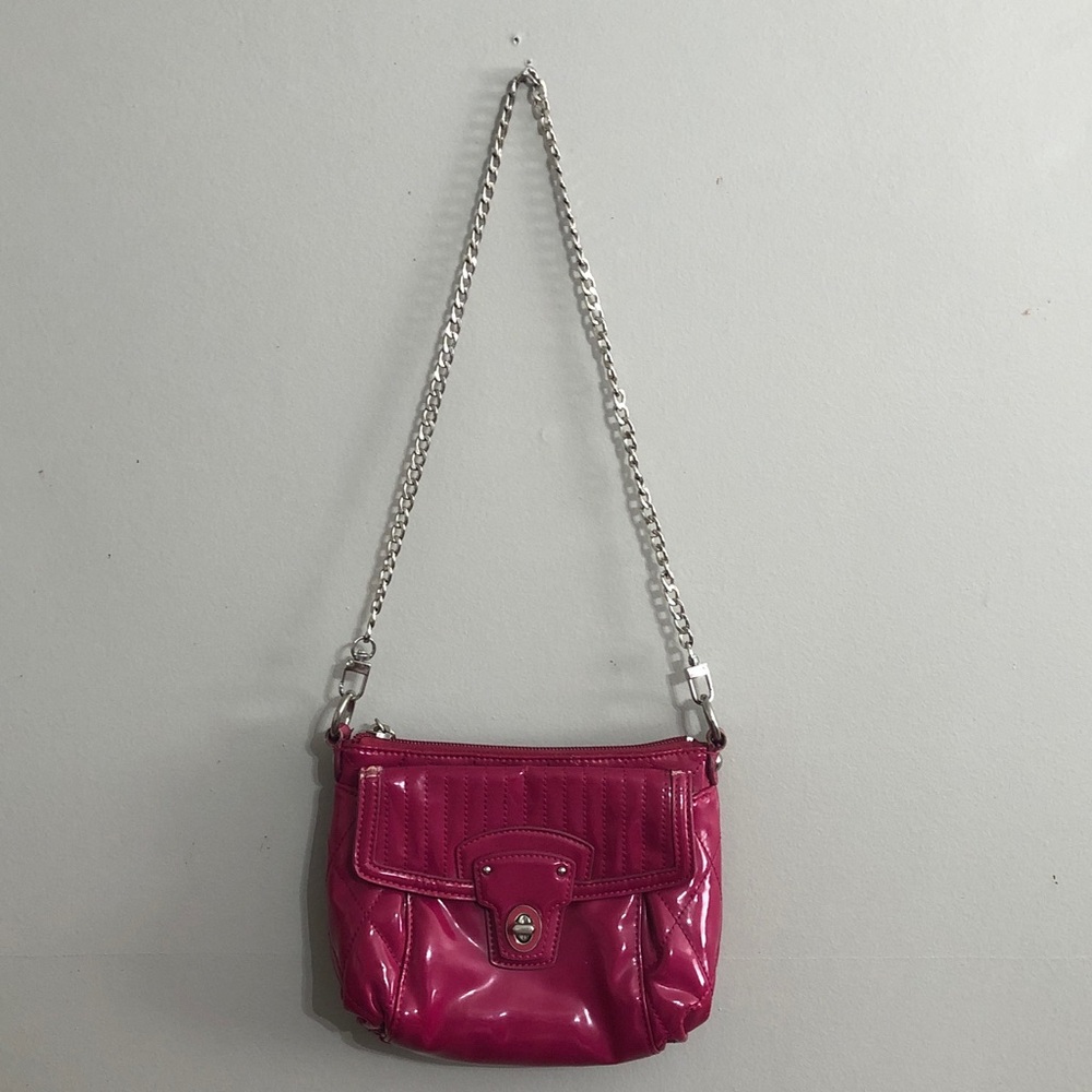 Coach Pink Patent leather Bag
